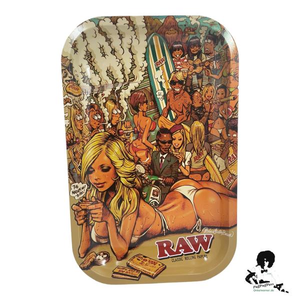 RAW Rolling Tray Summer Beach Rockin' Jelly Bean